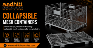 Best Collapsible Mesh Containers for Storage, Logistics & Material Handling