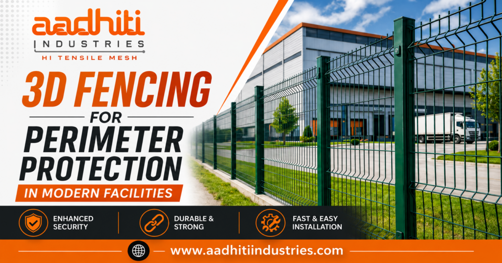 3D fencing for perimeter protection industrial security